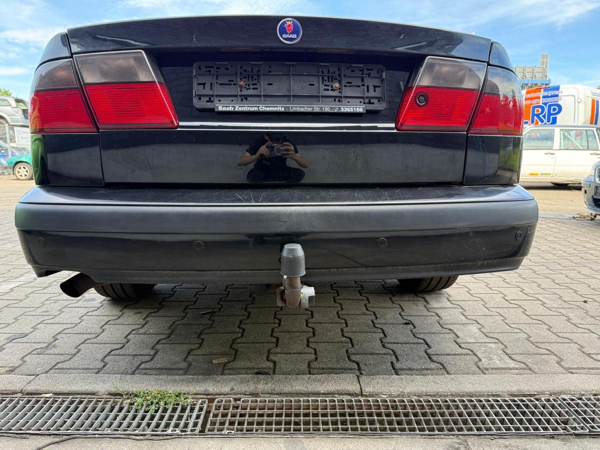 Saab 9-5 original Stoßstange Stoßfänger hinten 170 schwarz Limo Stufenheck BJ99